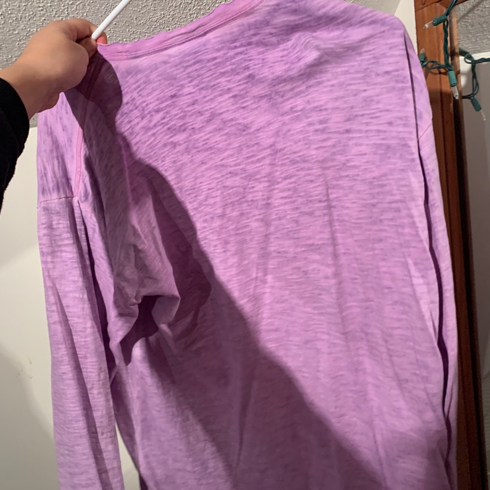 Long sleeve purple PINKVS shirt - Picture 2 of 3